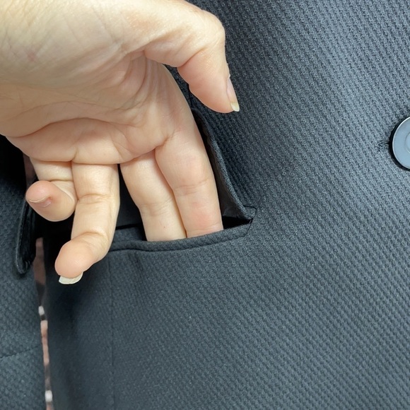 Basler Jacket Blazer Black Buttons Size Small FR 34 - Picture 7 of 14